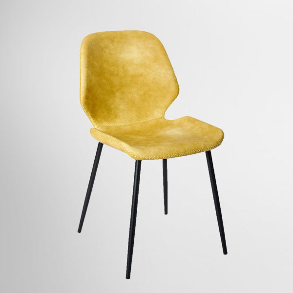 כסא צהוב דגם 9050 כהן רהיטים