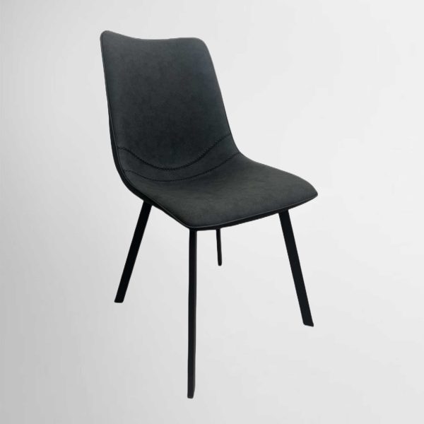 כיסא בצבע שחור מדגם הוגו