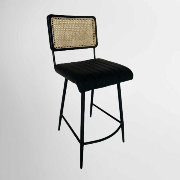 כסא מרופד דגם 1202 - שחור