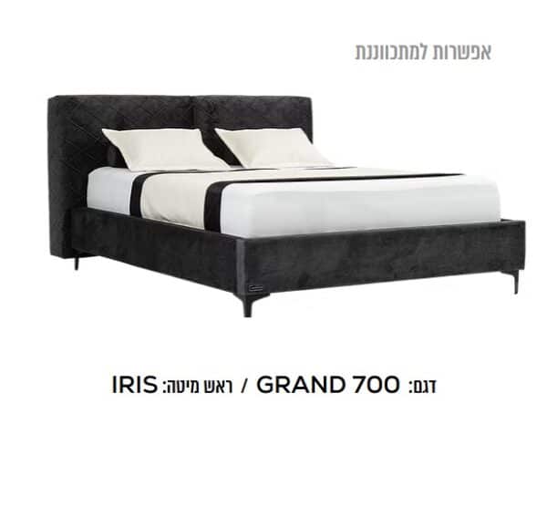 דגם:  GRAND 700  /  ראש מיטה: IRIS